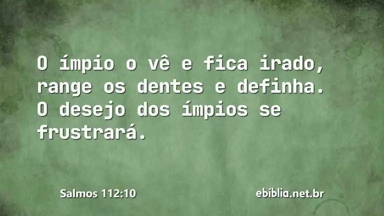 Salmos 112:10