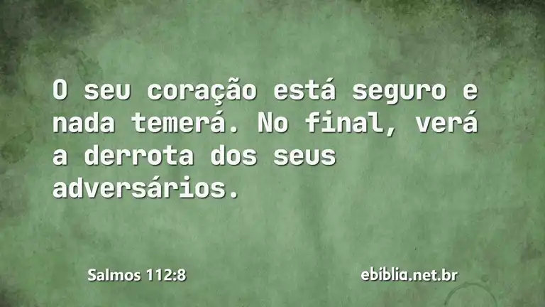 Salmos 112:8