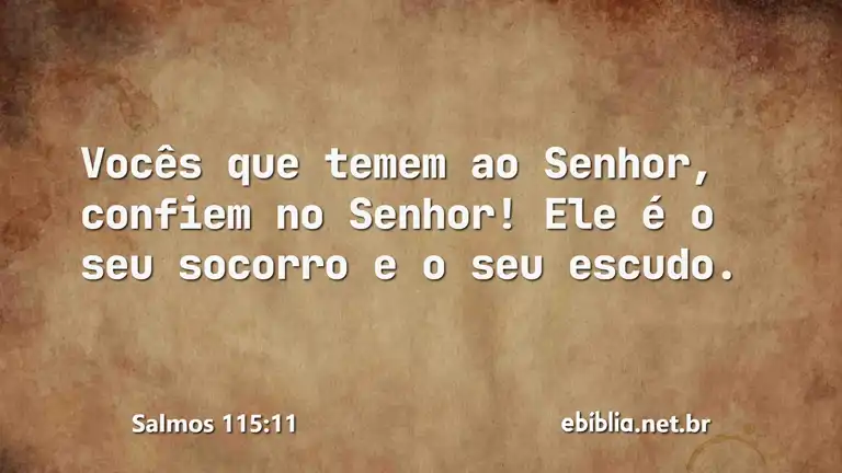 Salmos 115:11