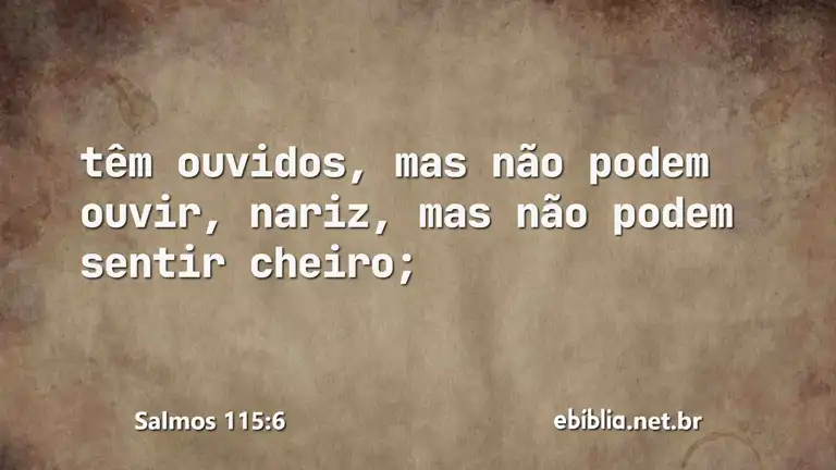 Salmos 115:6