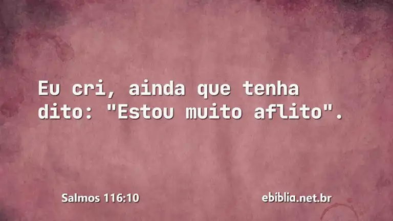 Salmos 116:10