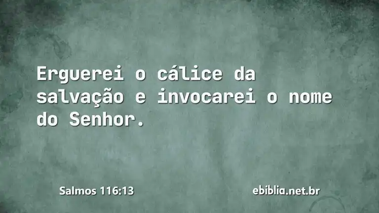 Salmos 116:13