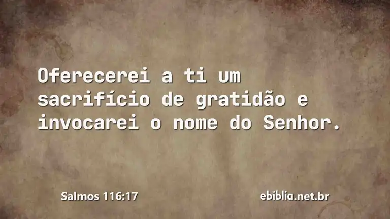 Salmos 116:17