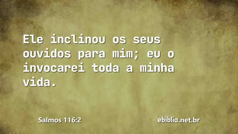 Salmos 116:2