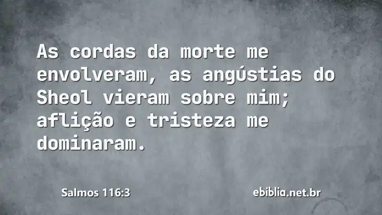 Salmos 116:3