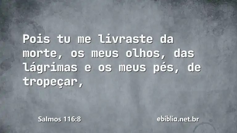 Salmos 116:8