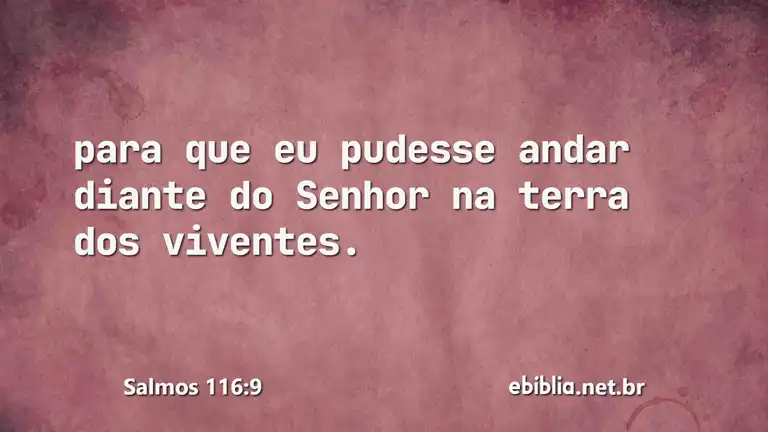 Salmos 116:9