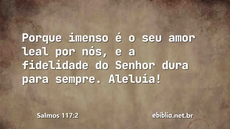 Salmos 117:2