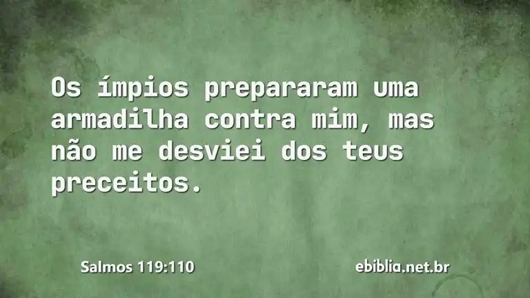 Salmos 119:110