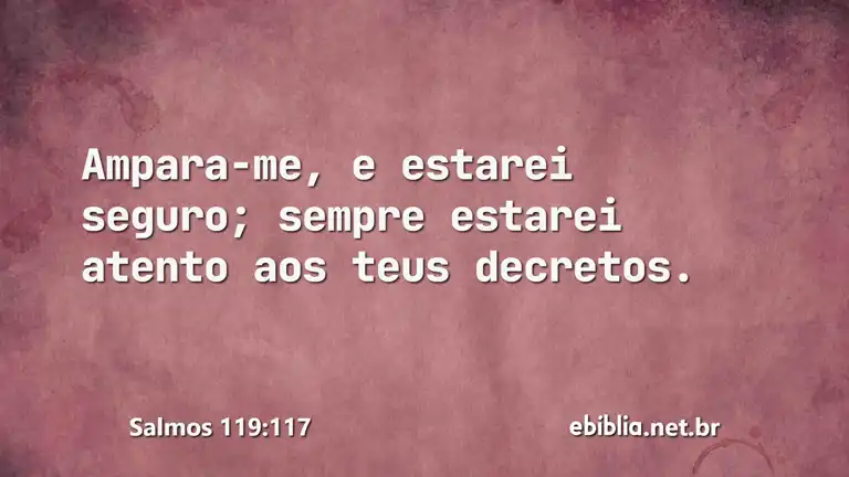 Salmos 119:117