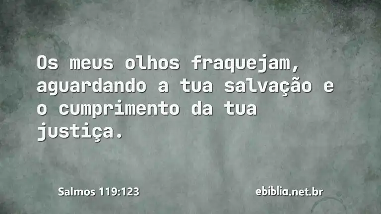 Salmos 119:123