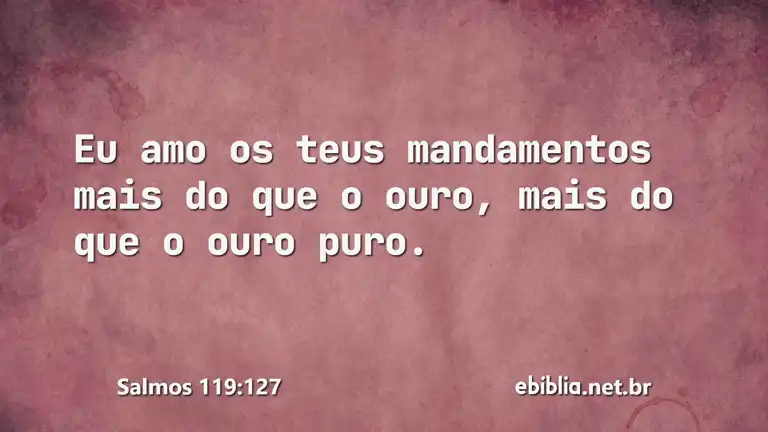 Salmos 119:127