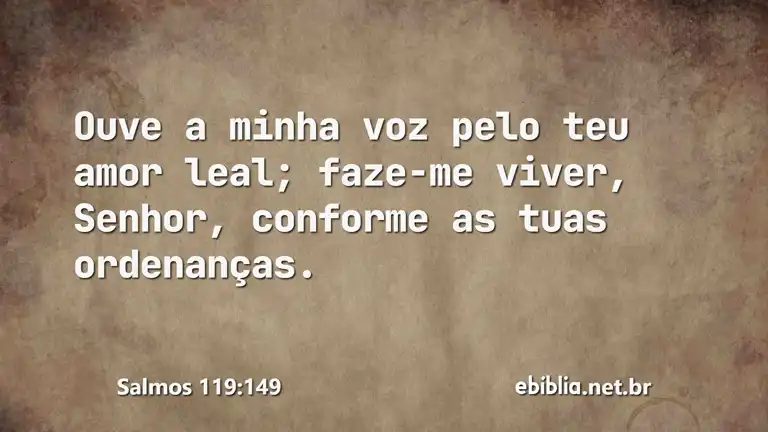 Salmos 119:149