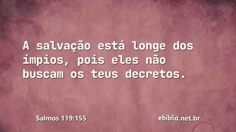 Salmos 119:155