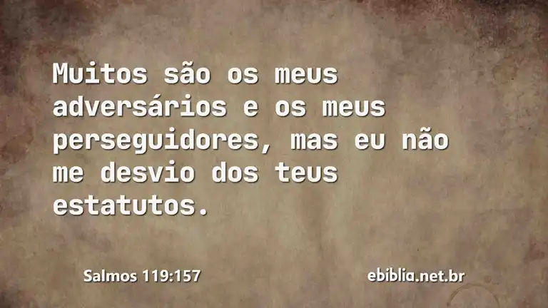 Salmos 119:157