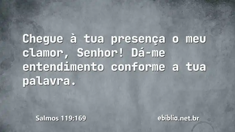 Salmos 119:169