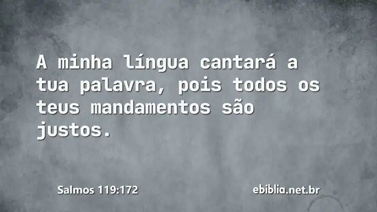 Salmos 119:172