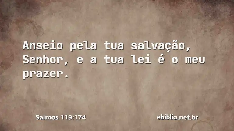 Salmos 119:174