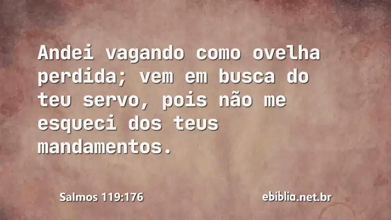 Salmos 119:176