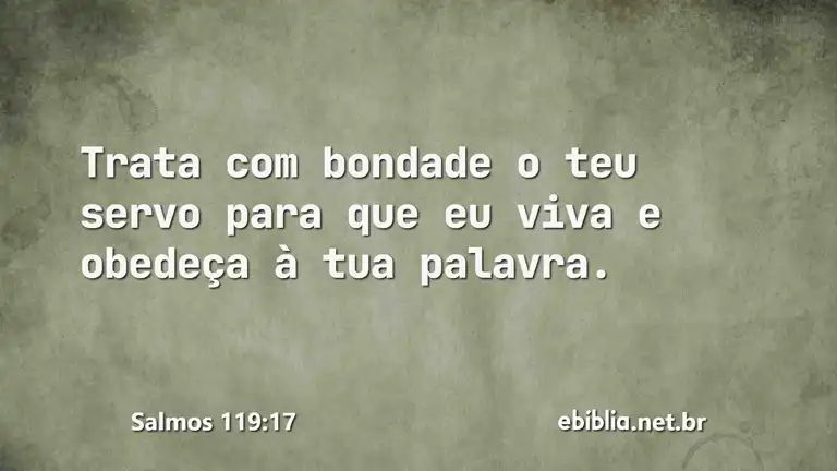 Salmos 119:17