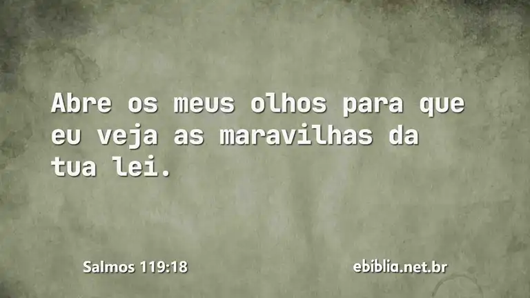 Salmos 119:18