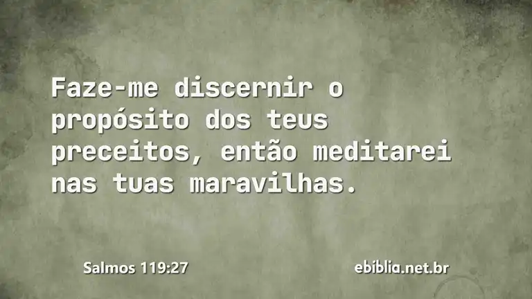 Salmos 119:27