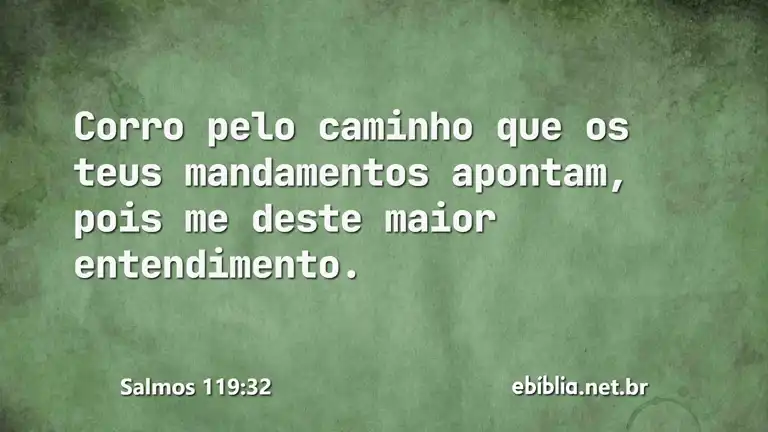 Salmos 119:32