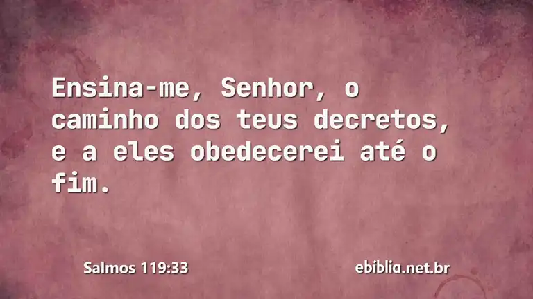 Salmos 119:33