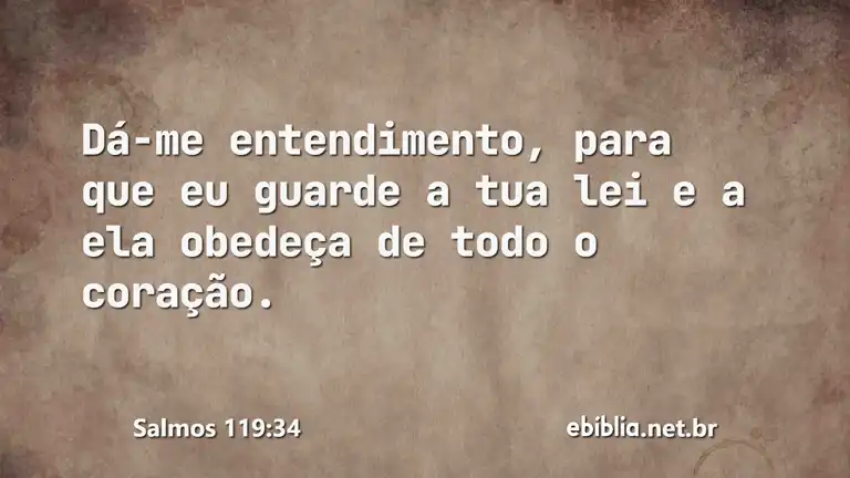 Salmos 119:34