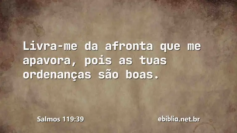 Salmos 119:39