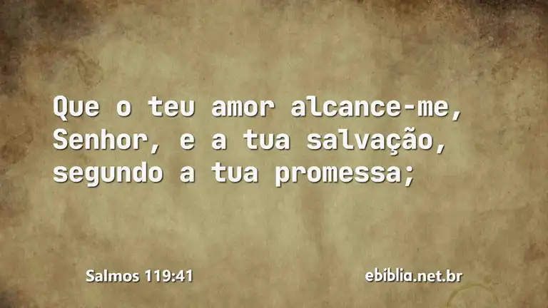 Salmos 119:41