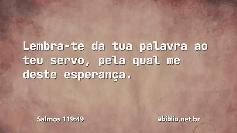 Salmos 119:49