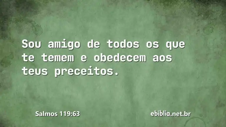 Salmos 119:63