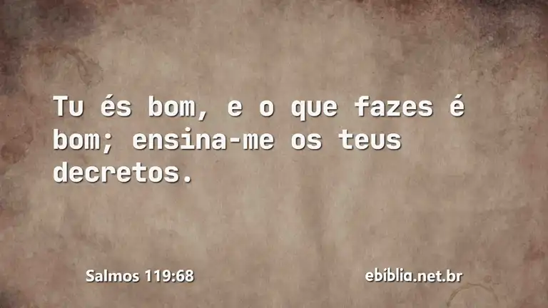 Salmos 119:68