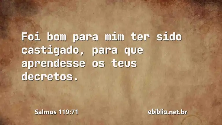 Salmos 119:71