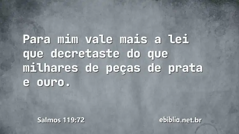 Salmos 119:72