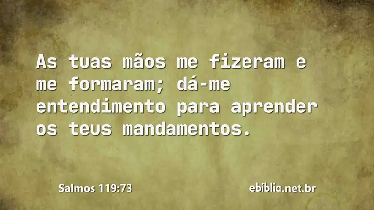 Salmos 119:73