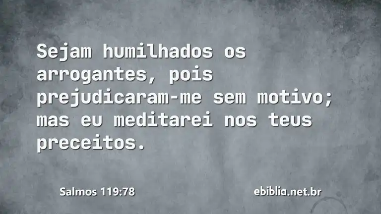 Salmos 119:78