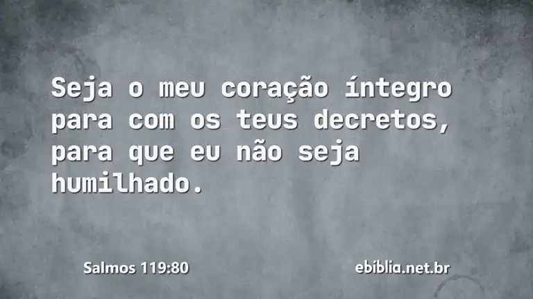 Salmos 119:80