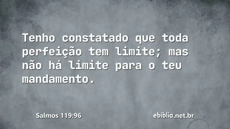 Salmos 119:96