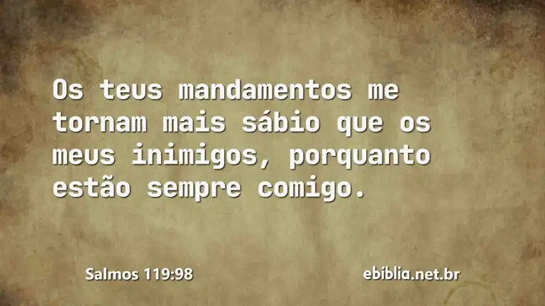 Salmos 119:98