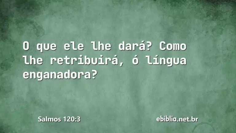 Salmos 120:3