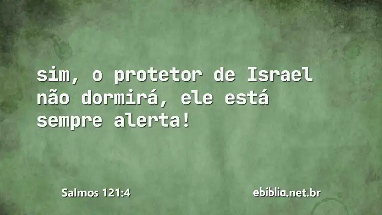 Salmos 121:4