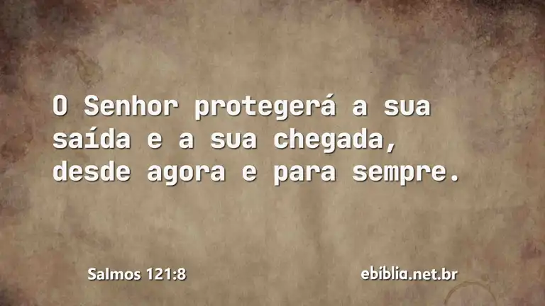 Salmos 121:8