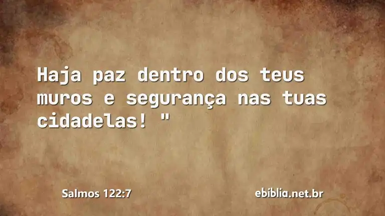 Salmos 122:7