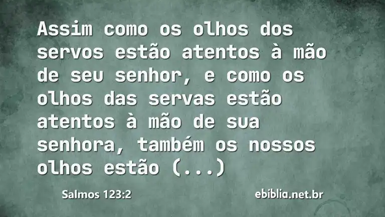 Salmos 123:2