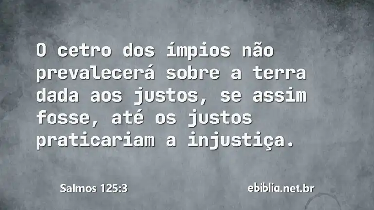 Salmos 125:3