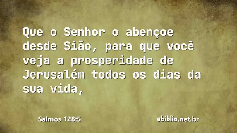 Salmos 128:5