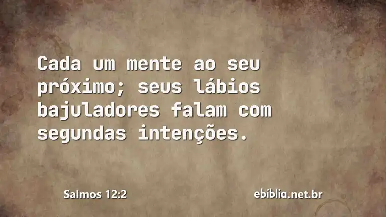 Salmos 12:2