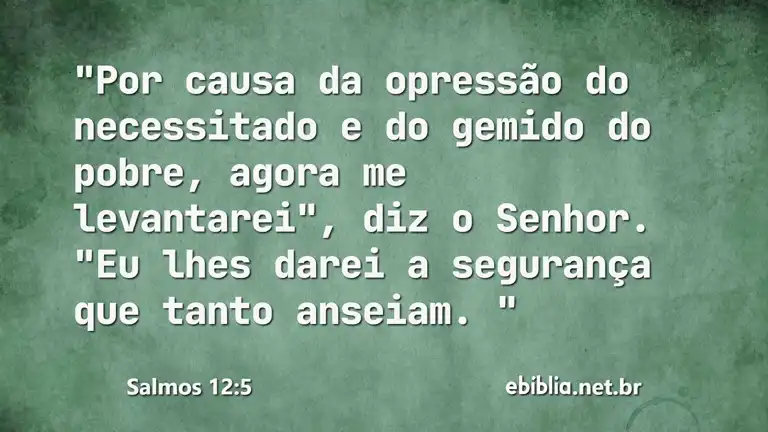 Salmos 12:5